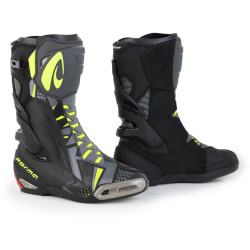 Moto boty FORMA PHANTOM černo/šedo/fluo žluté
