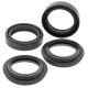Gufera a stírací kroužky (prachovky) Honda CRF150R 2007 - 2020 All Balls