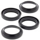 Gufera a stieracie krúžky (prachovky) prednej vidlice Yamaha XJ550 Seca 1981 - 1983 All Balls