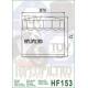 Olejový filter DUCATI SS 400 (1992 - 1994) HIFLOFILTRO