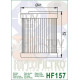 Olejový filtr BETA RR 400 (2005 - 2009) HIFLOFILTRO