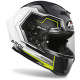 Přilba GP550 S Rush, AIROH (lesklá bílá/žlutá) 2023