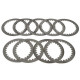Spojkové ocelové (plechové) lamely TRW Kawasaki KLV 1000   04-05