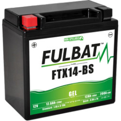 Moto baterie Fulbat Kawasaki KVF 650 Brute Force 02 - 17