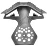 Vrchní a vnitřní díl krytu bradové ventilace pro přilby SUPERTECH S-M10 a S-M8, ALPINESTARS (černý)