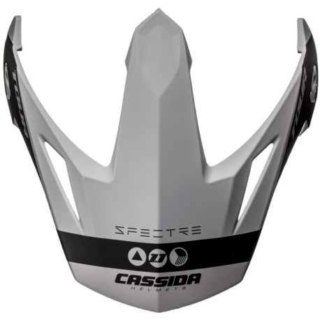 Kšilt pro přilby Tour Spectre, CASSIDA (šedá matná/světle šedá/černá)