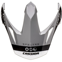 Kšilt pro přilby Tour Spectre, CASSIDA (šedá/bílá/černá)