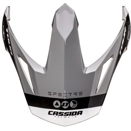 Kšilt pro přilby Tour Spectre, CASSIDA (šedá/bílá/černá)
