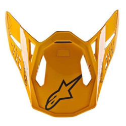 Kšilt pro přilby SUPERTECH S-M10 DYNO, ALPINESTARS (oranžová lesklá)