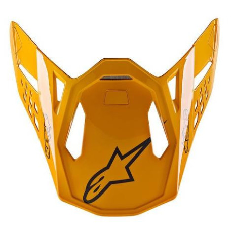 Kšilt pro přilby SUPERTECH S-M10 DYNO, ALPINESTARS (oranžová lesklá)