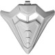Kryt bradové ventilace pro přilby COMMANDER, AIROH (vel. XS - M, bílá)