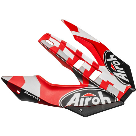 Náhradní kšilt pro přilby TWIST 2.0 Frame, AIROH (matná červená)