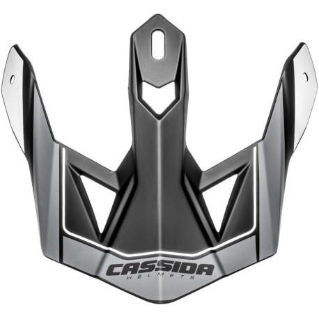 Kšilt pro přilby Cross Pro 2, CASSIDA (šedá matná/černá/bílá)