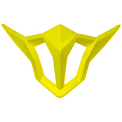 čelní kryt ventilace pro přilby Cross Pro 2, CASSIDA (žlutá fluo)