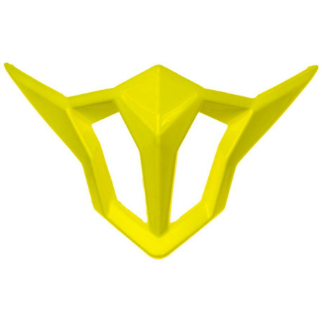 čelní kryt ventilace pro přilby Cross Pro 2, CASSIDA (žlutá fluo)