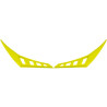 Zadní kryty vrchní ventilace pro přilby Cross Pro 2, CASSIDA (žlutá fluo)