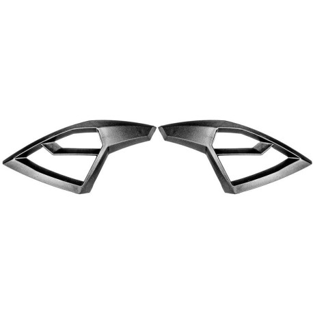 čelní kryty vrchní ventilace pro přilby Cross Pro 2, CASSIDA (černá)