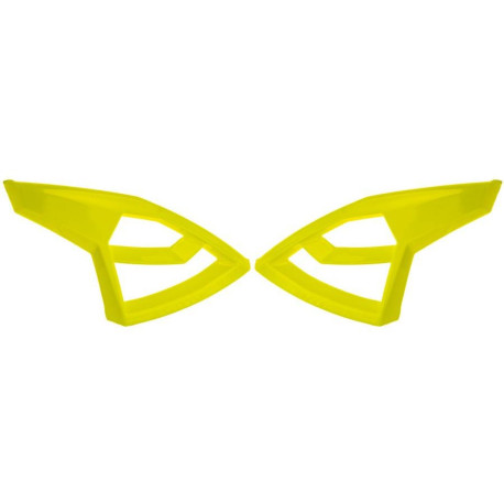 čelní kryty vrchní ventilace pro přilby Cross Pro 2, CASSIDA (žlutá fluo)