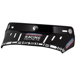 Plochý kšilt Oxygen Racing Spirit, CASSIDA (černý, cvakání na druky)