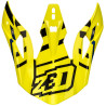 Kšilt pro přilby X1.9 a X1.9D, ZED (žlutá fluo/černá/modrá)