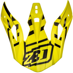 Kšilt pro přilby X1.9 a X1.9D, ZED (žlutá fluo/černá)