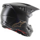 Kšilt pro přilby S-M5 SOLID, ALPINESTARS (černá/hnědá matná) 2022