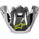 Kšilt pro přilby S-M5 ROVER, ALPINESTARS (žlutá fluo/šedá/maskáč) 2022