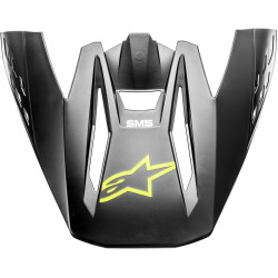 Kšilt pro přilby S-M5 COMPASS, ALPINESTARS (černá/žlutá fluo matná) 2022