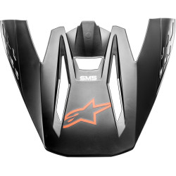 Kšilt pro přilby S-M5 COMPASS, ALPINESTARS (černá/oranžová fluo matná) 2022