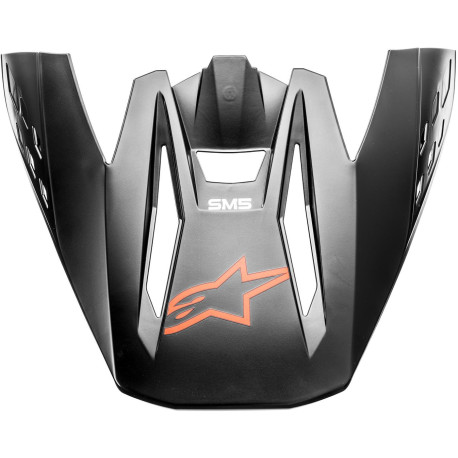 Kšilt pro přilby S-M5 COMPASS, ALPINESTARS (černá/oranžová fluo matná) 2022