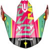 Kšilt pro přilby Cross Cup Sonic, CASSIDA (multicolor)