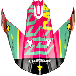 Kšilt pro přilby Cross Cup Sonic Junior, CASSIDA, děstká (multicolor)