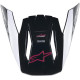 Kšilt pro přilby S-M5 COMPASS, ALPINESTARS (černá/růžová)