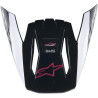 Kšilt pro přilby S-M5 COMPASS, ALPINESTARS (černá/růžová)