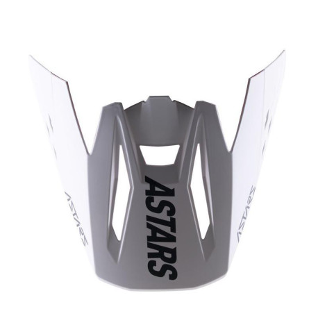 Kšilt pro přilby S-M5 RAYON, ALPINESTARS (bílá matná/černá)