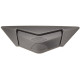 čelní kryt ventilace pro přilby Cyklon, CASSIDA - ČR (stříbrná titanium matná)