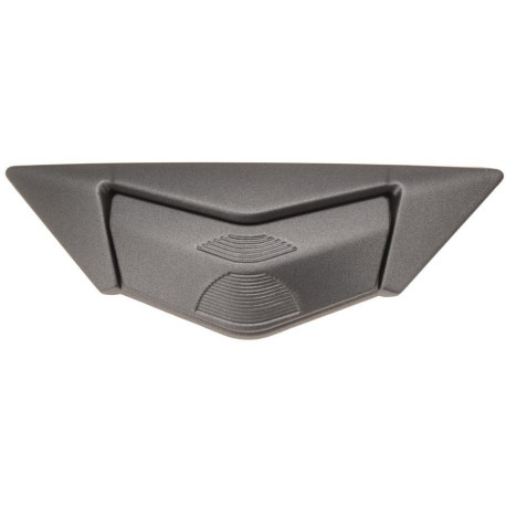 čelní kryt ventilace pro přilby Cyklon, CASSIDA - ČR (stříbrná titanium matná)