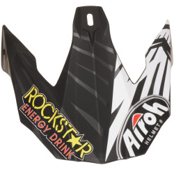 Náhradní kšilt pro přilby TWIST Rockstar, AIROH (bílá/černá)