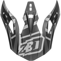Kšilt pro přilby X1.9 a X1.9D, ZED (černá matná/šedá)