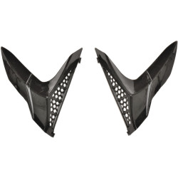 Zadní kryty ventilace přilby X1.9 a X1.9D, ZED (černé, pár)