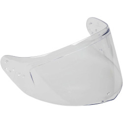 Plexi pro přilby Hurricane, VEMAR (čiré, bez čepů pro Pinlock folii)