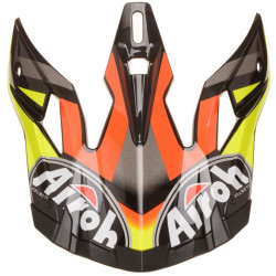 Náhradní kšilt pro přilby AVIATOR 2.3 Fame, AIROH (oranžová)