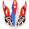 Náhradní kšilt pro přilby AVIATOR 2.3 Bigger, AIROH (červená)