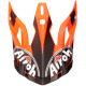 Náhradní kšilt pro přilby AVIATOR 2.3 Bigger, AIROH (oranžová)
