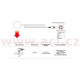 Kabel pro PMR Motorola pro SR10, SENA