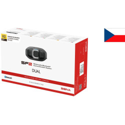 Bluetooth headset SF2 (dosah 0,8 km), SENA (sada 2 jednotek)