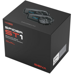 Mesh headset Spider ST1 (dosah 2 km), SENA (sada 2 jednotek)