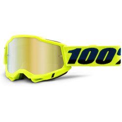 ACCURI 2, 100% brýle žluté, zrcadlové zlaté plexi