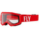 Brýle FOCUS, FLY RACING (červená/bílá)