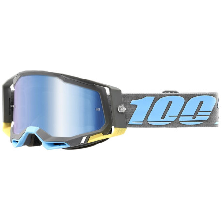 RACECRAFT 2, 100% brýle Trinidad, modré plexi